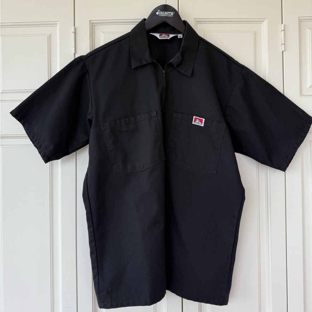 Ben Davis Black Short Sleeve Button Down Shirt